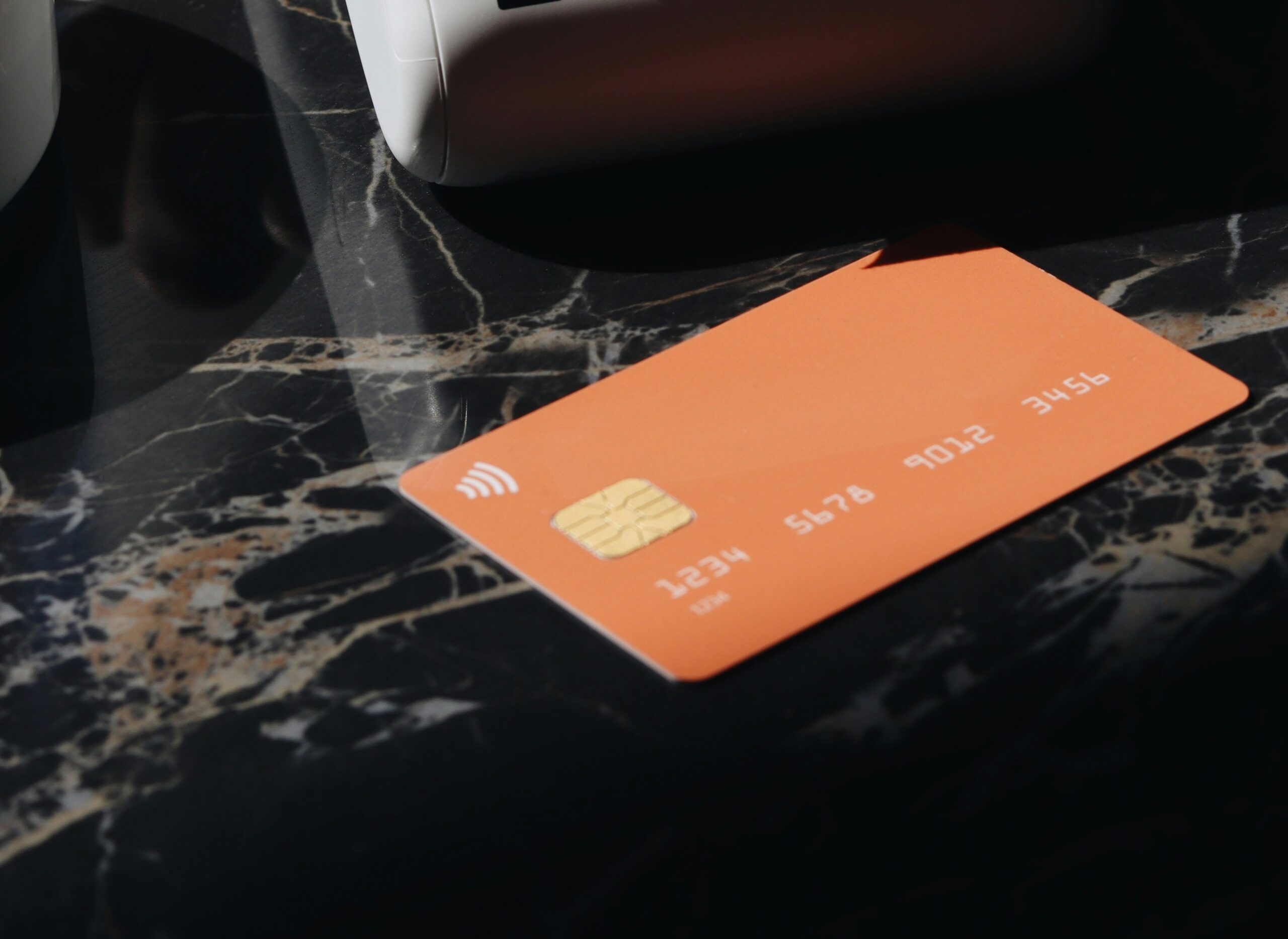 Oranje pinpas voor E-commerce