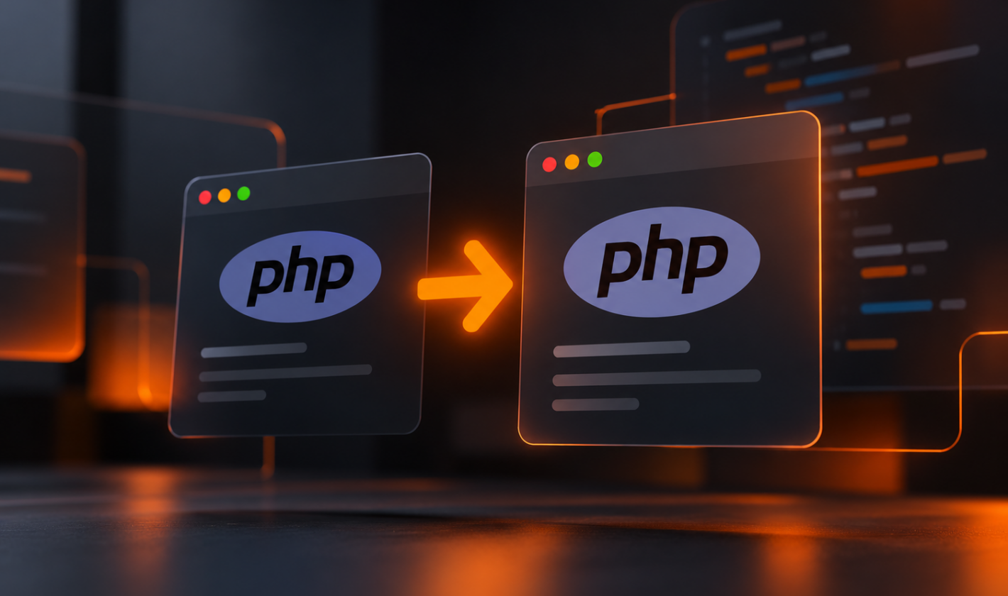 PHP-versie updaten